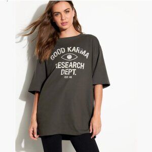 NWOT SG Good Karma Boyfriend Tee